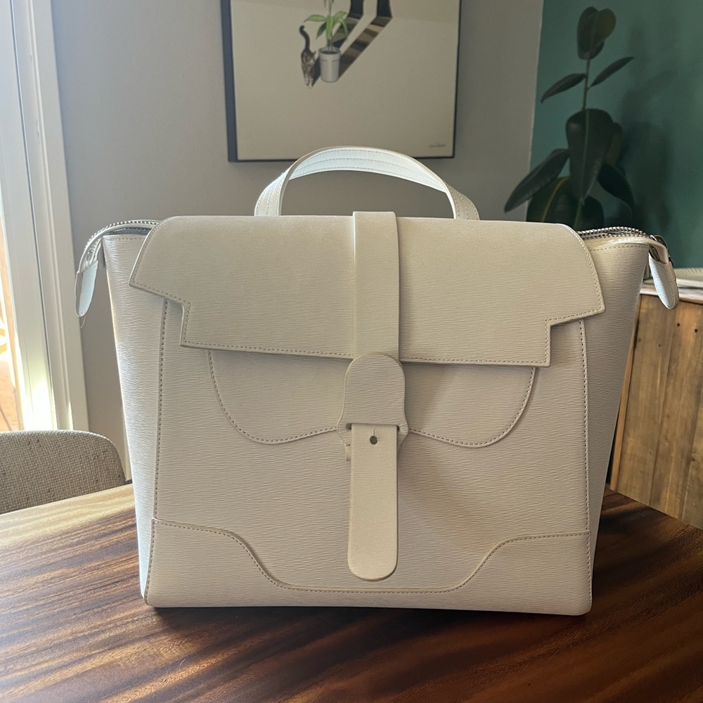 Senreve Maestra Bag Mimosa Blanc